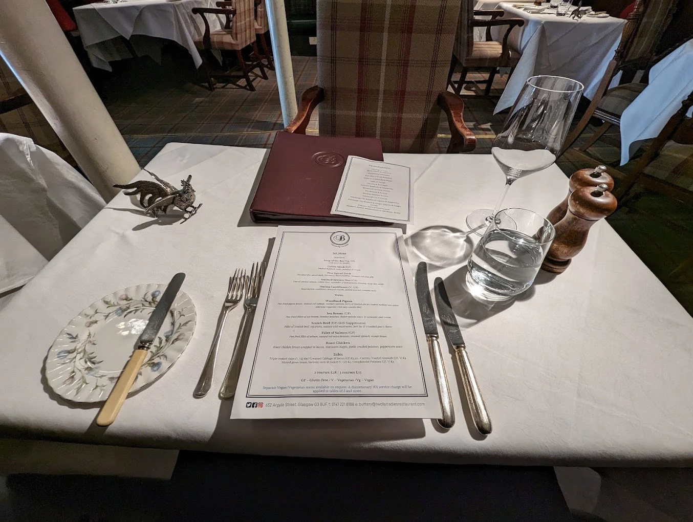 The Buttery menu 2